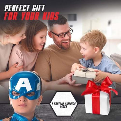 Kid's Captain America Superhero Mask - US 8646