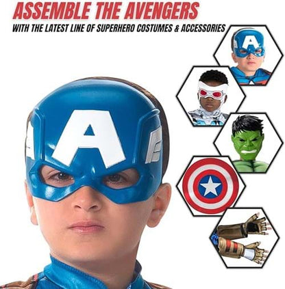 Kid's Captain America Superhero Mask - US 8646