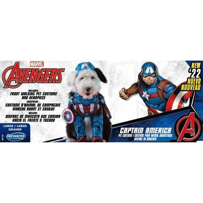 Captain America Superhero Costume for Pets - US 9322