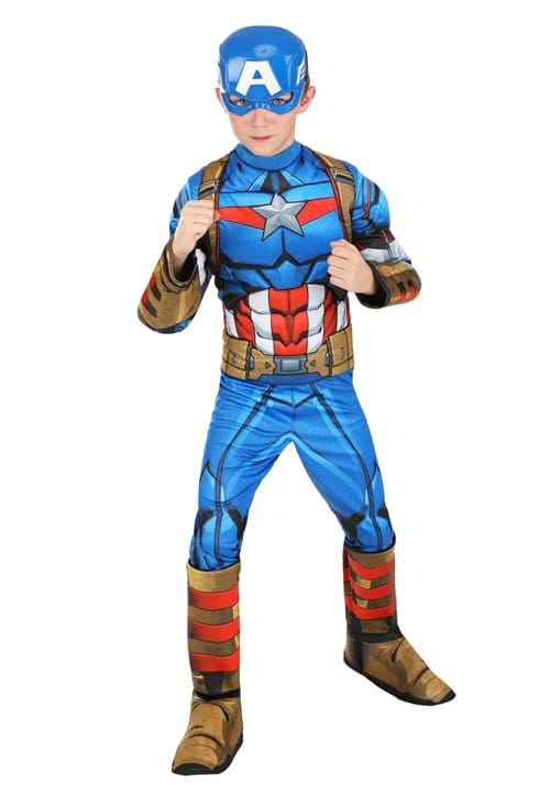 Boy's Captain America (Steve Rogers) Costume - US 2991