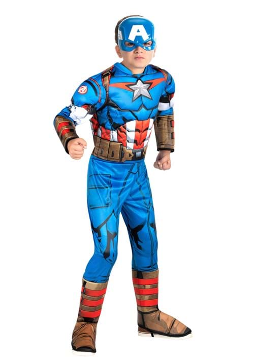 Boy's Captain America (Steve Rogers) Costume - US 2991