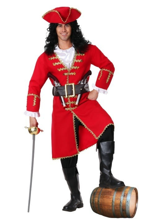 Captain Blackheart Pirate Costume - US 7062