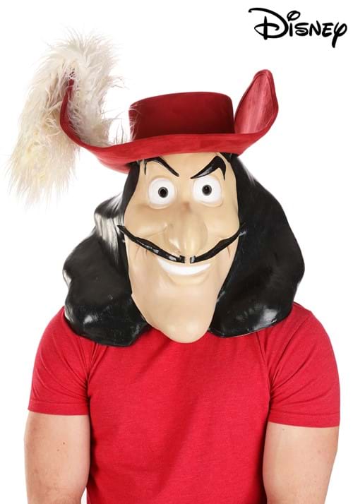 Captain Hook Latex Mask for Adults - US 0387