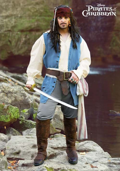 Captain Jack Sparrow Costume from Disney's Pirates of the Caribbean - US 1353