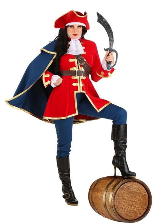 Captain Pirate Women's Costume - US 7329