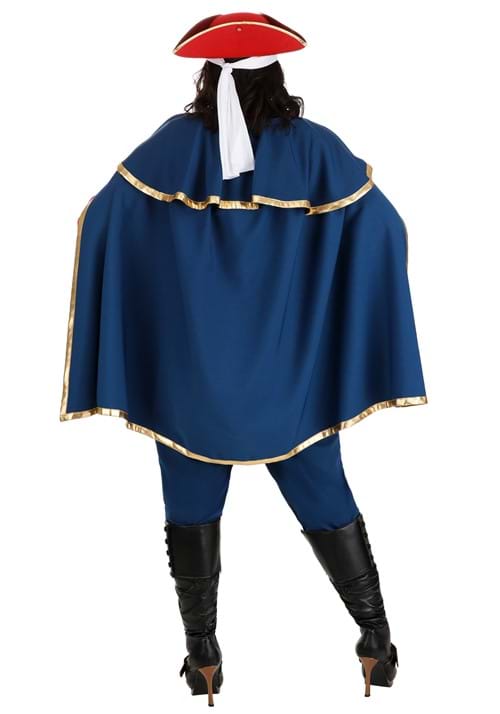 Women's Captain Pirate Plus Size Costume - US 7702