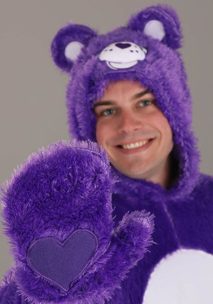 Adult Care Bears Retro Share Bear Costume - US 3154
