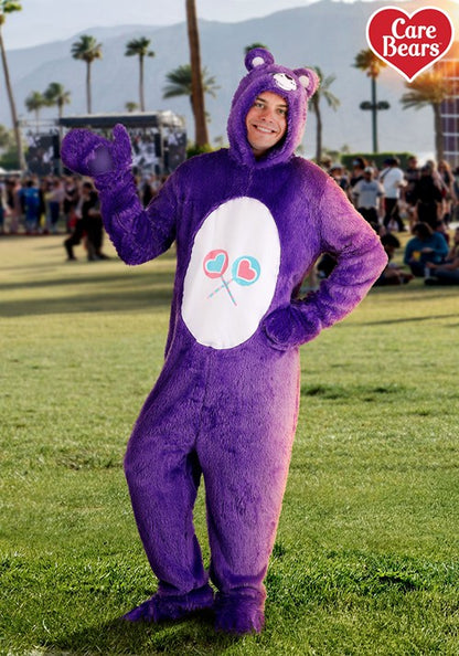 Adult Care Bears Retro Share Bear Costume - US 3154