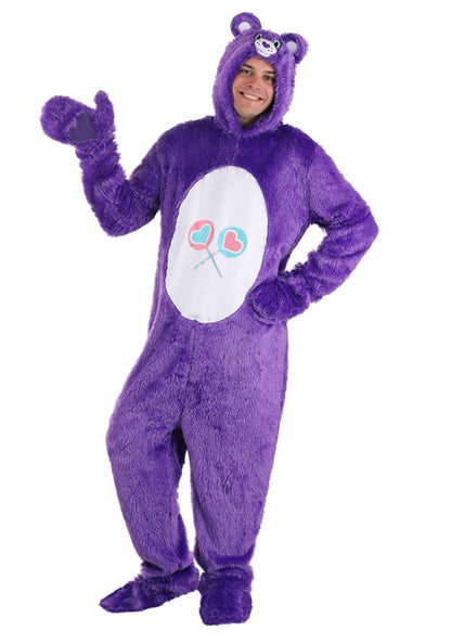 Adult Care Bears Retro Share Bear Costume - US 3154