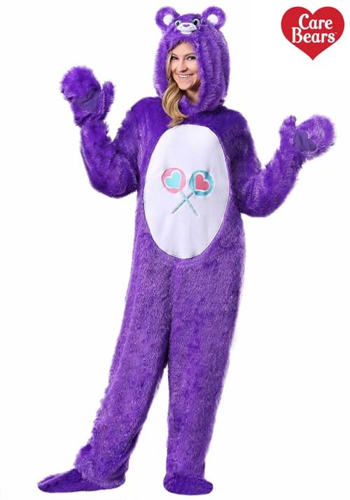Adult Care Bears Retro Share Bear Costume - US 3154