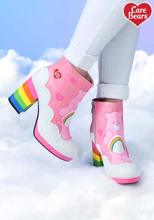 Care Bears Cheer Bear Ankle Boots for Women - US 9499