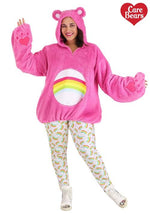 Care Bears Women's Plus Size Deluxe Cheer Bear Hoodie Costume - US 6858