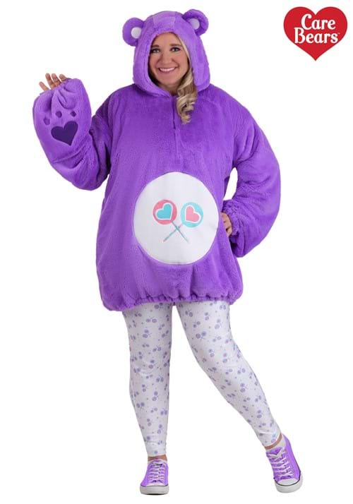 Plus Size Care Bears Deluxe Share Bear Hoodie Women's Costume - US 1339