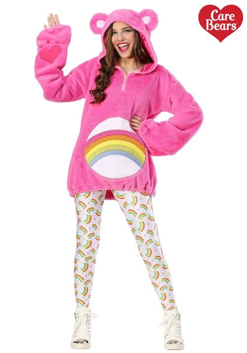 Care Bears Women's Deluxe Cheer Bear Hoodie Costume - US 9391