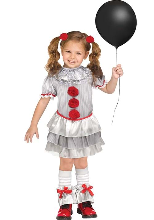 Girl's Carnevil Clown Toddler Costume - US 8903