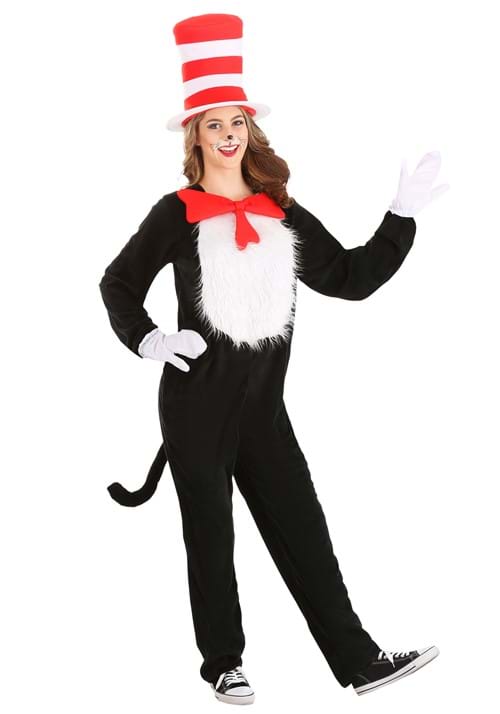 Dr. Seuss Cat in the Hat Costume for Adults - US 5040