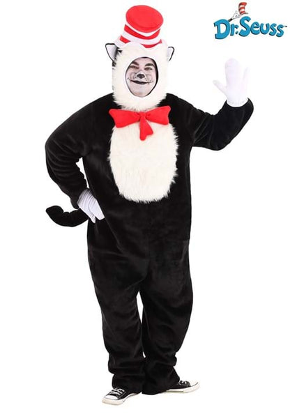 Plus Size Cat in the Hat Premium Adult Costume - US 7140