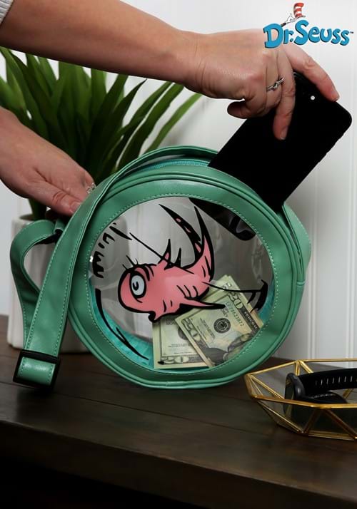Cat in the Hat Fish Companion Costume Purse - US 3152