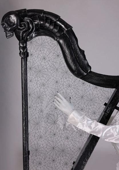 5.5FT Celeste the Restless Ghost Harp Animatronic Decoration - Tekky - US 6912