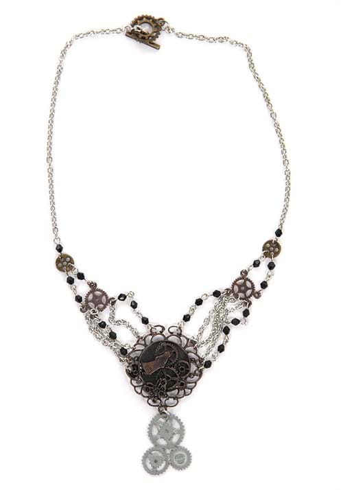 Chain Gear Necklace Antique - US 9203
