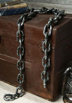 74-Inch Silver Chain Link Rope Prop Accessory - US 0153