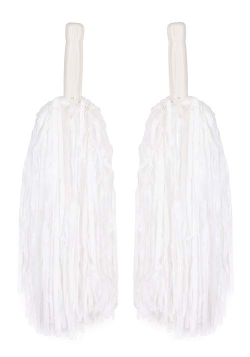 White Pom Pom Set for Cheerleaders - US 9459