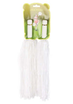 White Pom Pom Set for Cheerleaders - US 9459