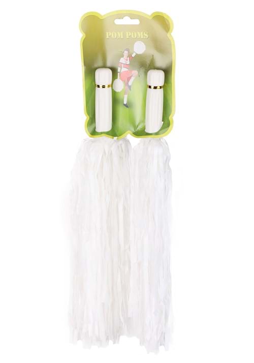 White Pom Pom Set for Cheerleaders - US 9459