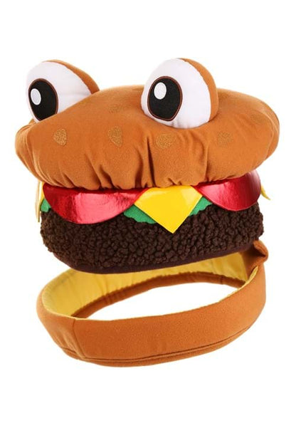 Soft Cheeseburger Jawesome Costume Hat - US 8178