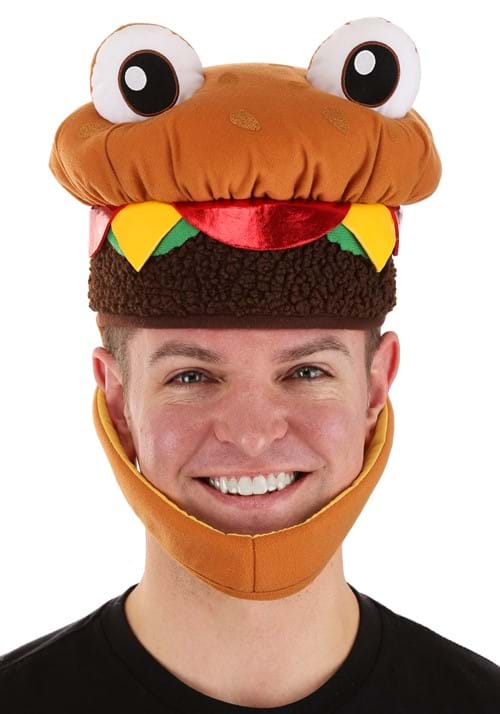 Soft Cheeseburger Jawesome Costume Hat - US 8178