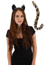 Cheetah Ears and Tail Costume Accessory Kit - US 6486
