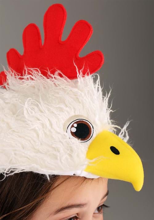 Chicken Soft Headband & Tail Costume Accessory Kit - US 3594
