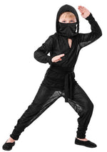 Child 4 Piece Ninja Costume Set - US 6418