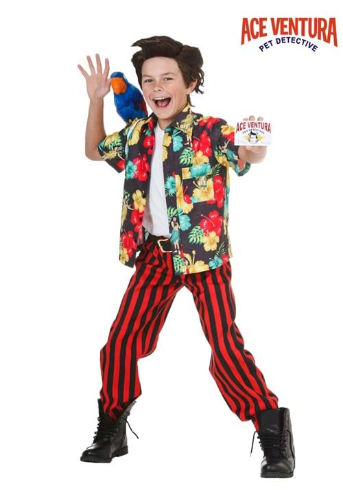 Ace Ventura Child Costume with Wig - US 9795