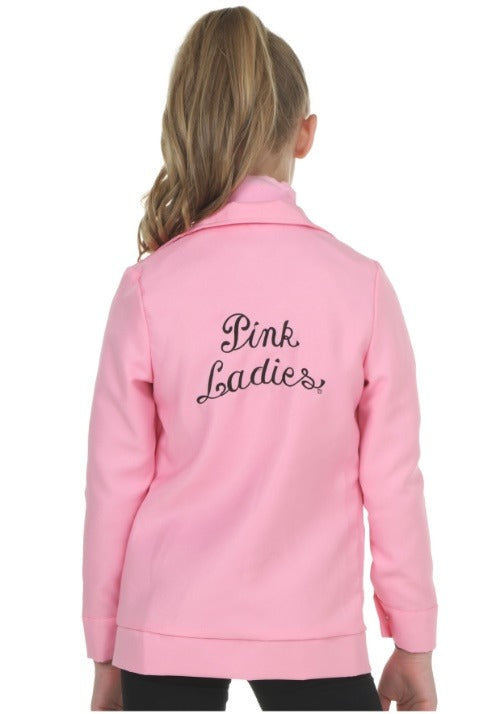 Authentic Pink Ladies Jacket Costume for Kids - US 7514