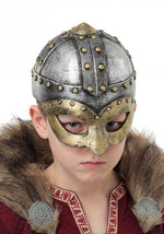 Kids Battle Viking Costume Helmet - US 1273