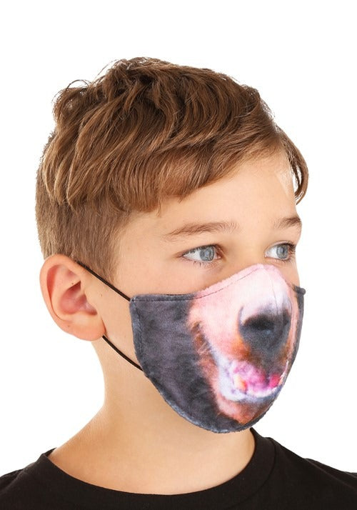 Child Bear Sublimated Face Mask - US 2575