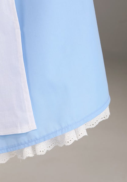 Belle Blue Dress Costume for Kids from Disney's Beauty and the Beast - US 8566