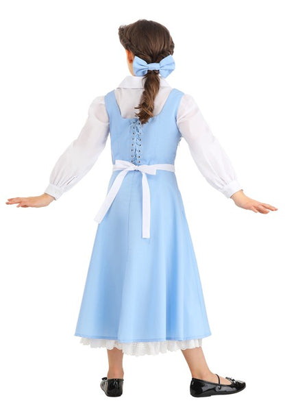 Belle Blue Dress Costume for Kids from Disney's Beauty and the Beast - US 8566