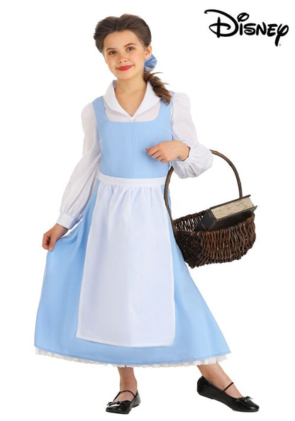 Belle Blue Dress Costume for Kids from Disney's Beauty and the Beast - US 8566