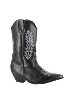 Black Cowboy Boots for Kids - US 3893