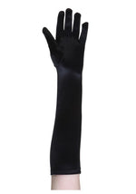 Kid's Black Elbow Length Gloves - US 8701