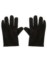 Kid's Black Costume Gloves - US 0185