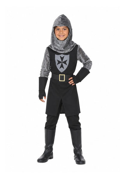 Black Knight Kid's Costume - US 7236