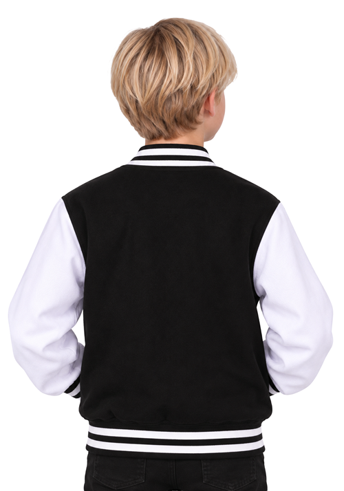 Child Black Letterman Jacket Costume - US 8984