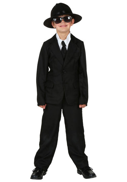 Kid's Black Costume Suit - US 1002