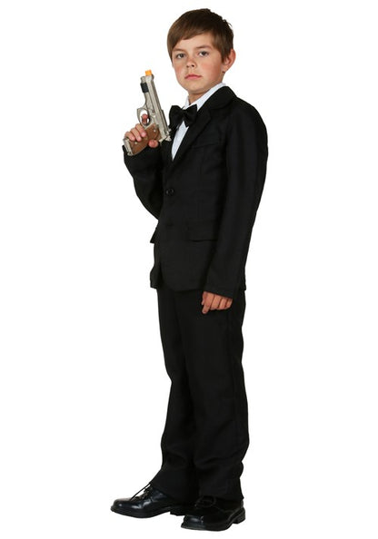 Kid's Black Costume Suit - US 1002