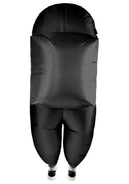 Black Sus Crewmate Killer Costume for Kids - US 3309
