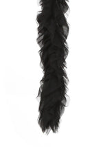 Featherless Black Tulle Boa for Kids - US 8021