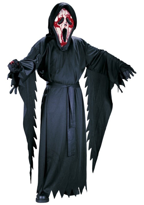 Kid's Bleeding Ghost Face Costume - US 1875